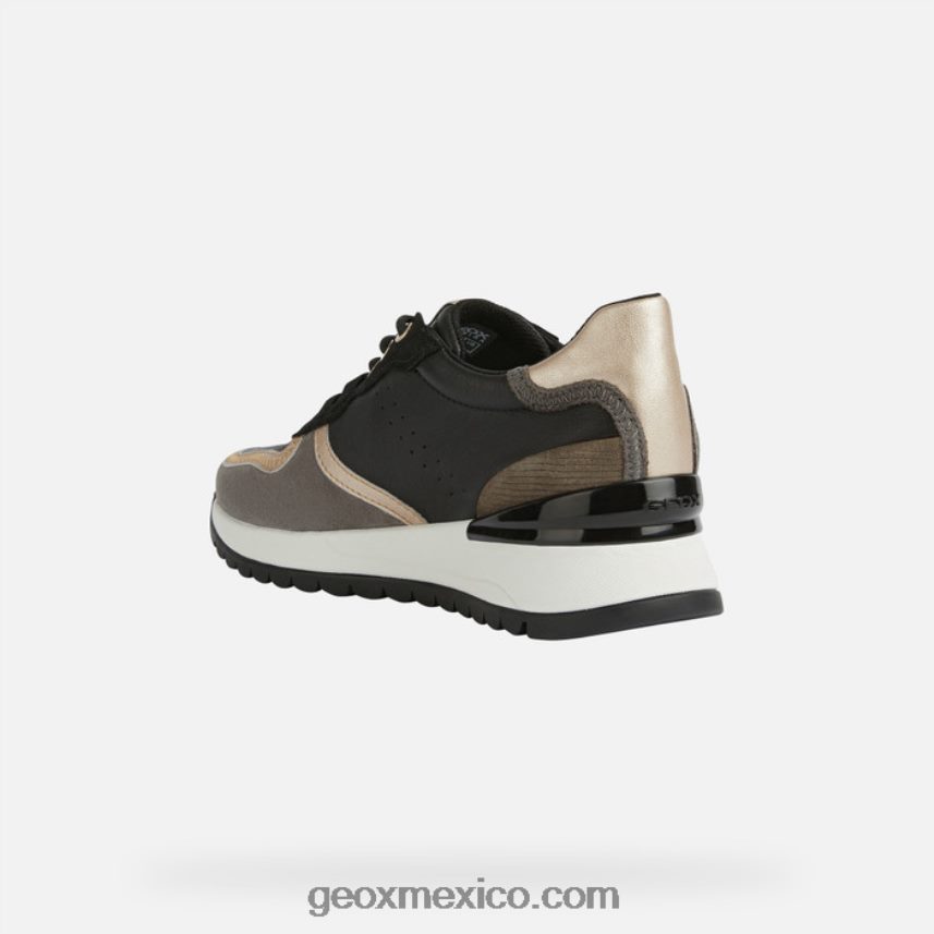 Desya mujer negro/gris oscuro Geox L846PZ191