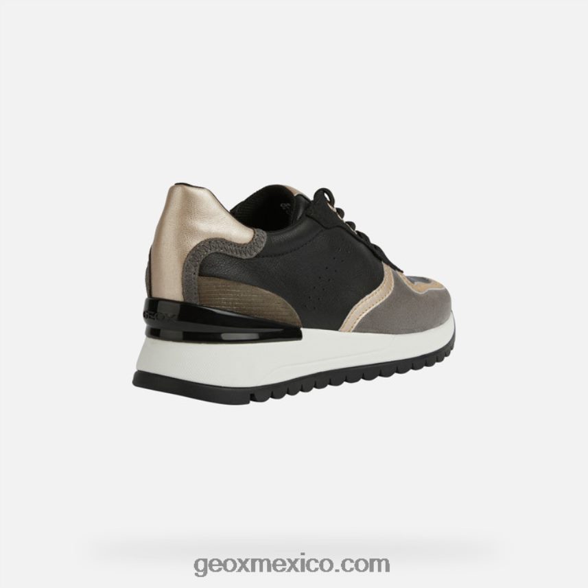 Desya mujer negro/gris oscuro Geox L846PZ191
