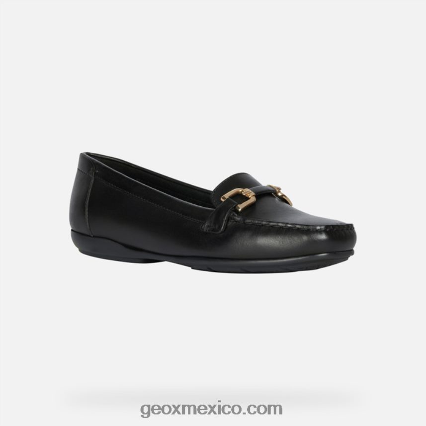 annytah moc mujer negro Geox L846PZ10