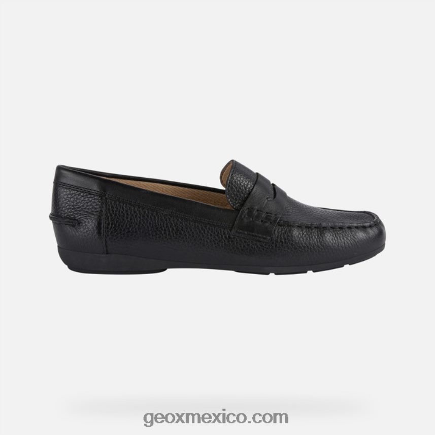 annytah moc mujer negro Geox L846PZ465