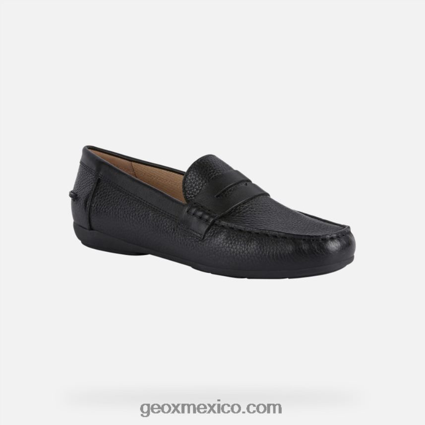annytah moc mujer negro Geox L846PZ465