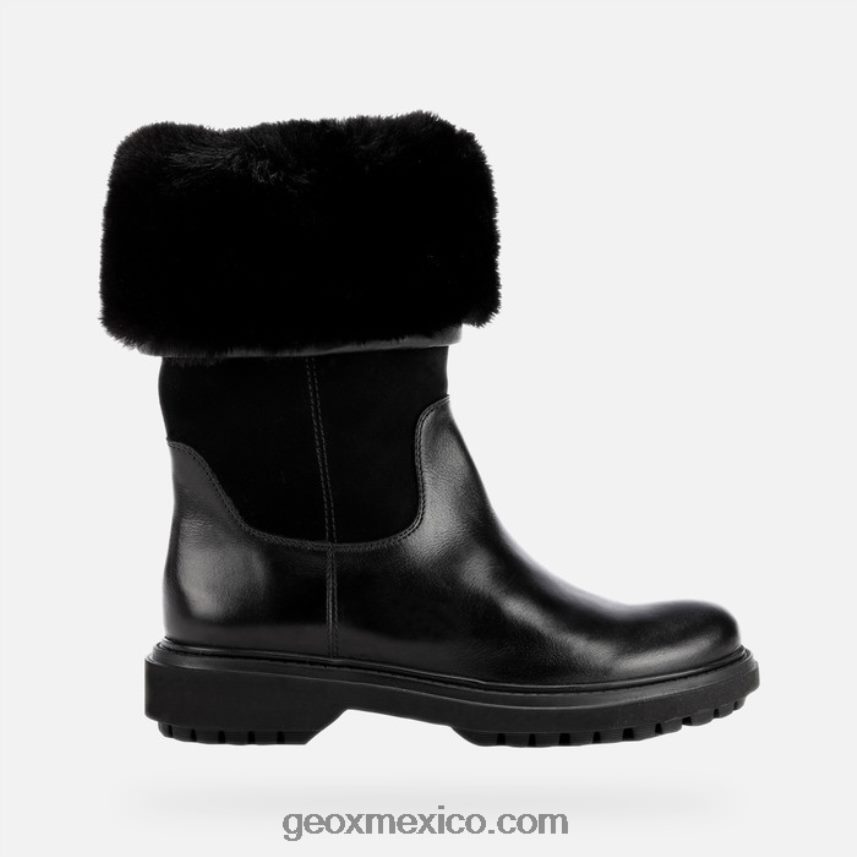 asheely abx mujer negro Geox L846PZ17