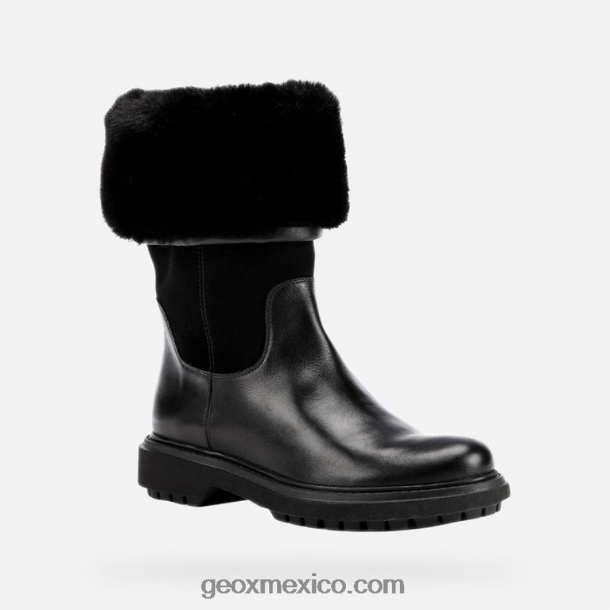 asheely abx mujer negro Geox L846PZ17
