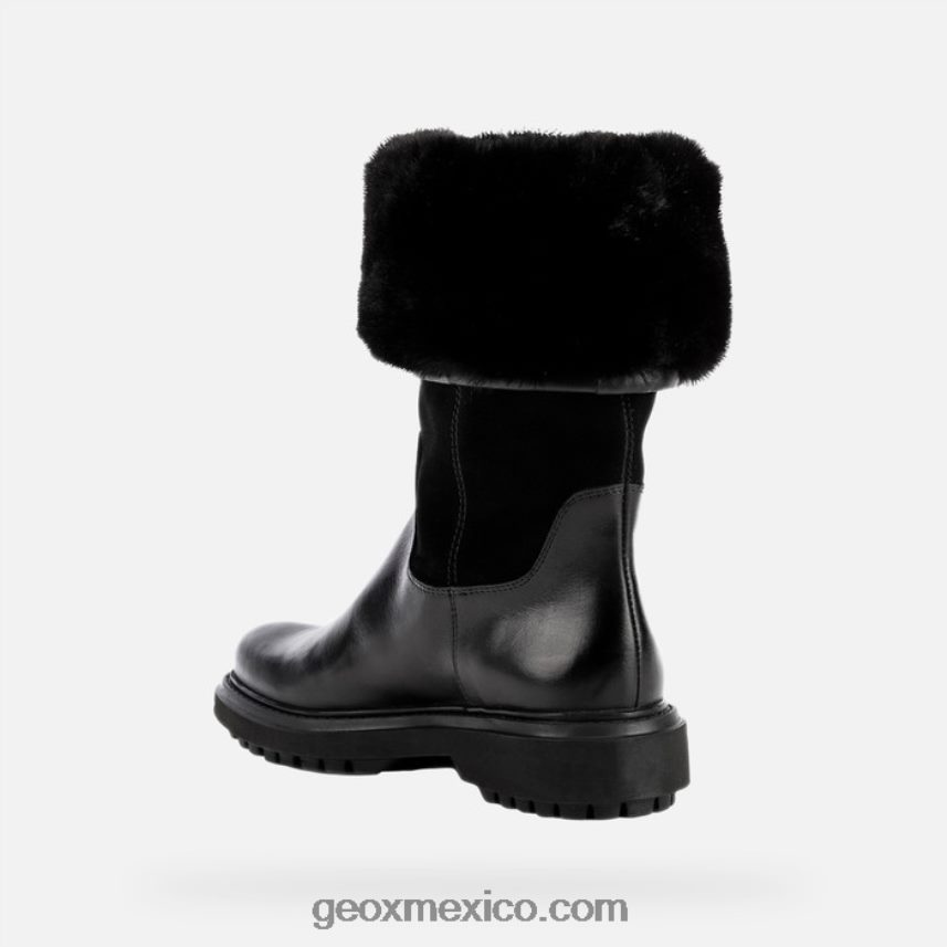 asheely abx mujer negro Geox L846PZ17