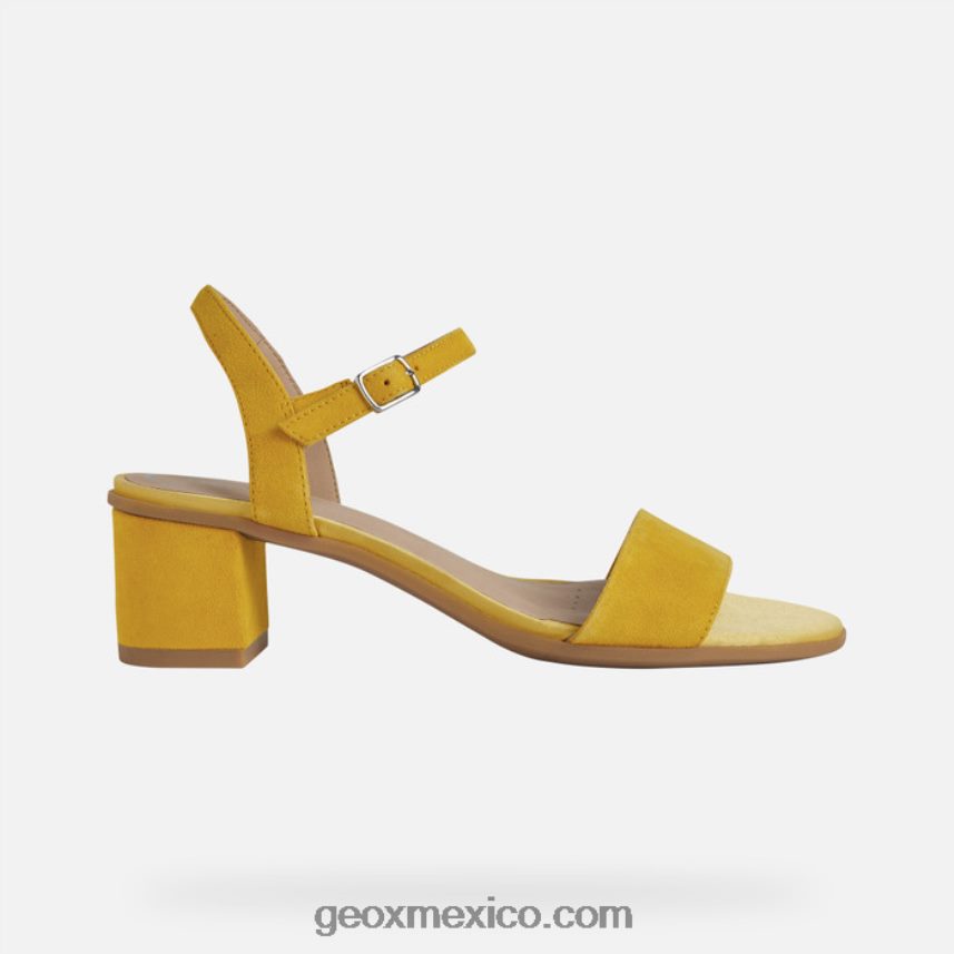 aurely 50 mujer amarillo oscuro Geox L846PZ1