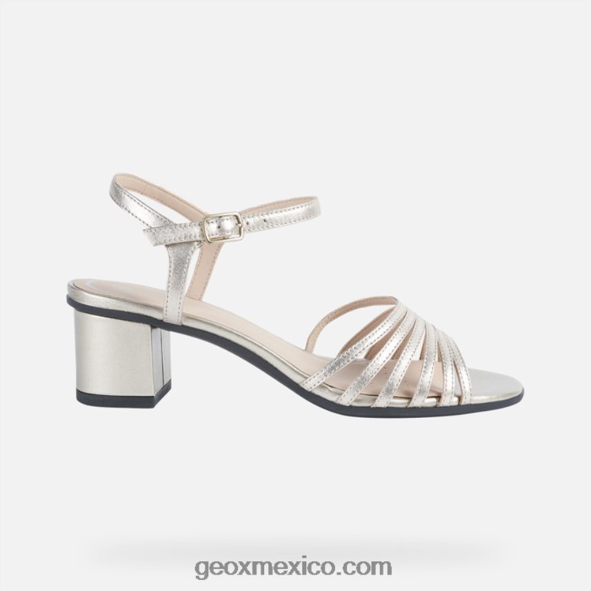 aurely 50 mujer champán Geox L846PZ433