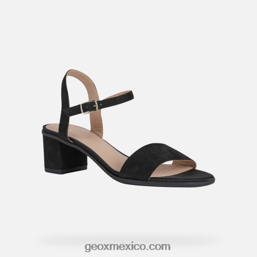aurely 50 mujer negro Geox L846PZ2