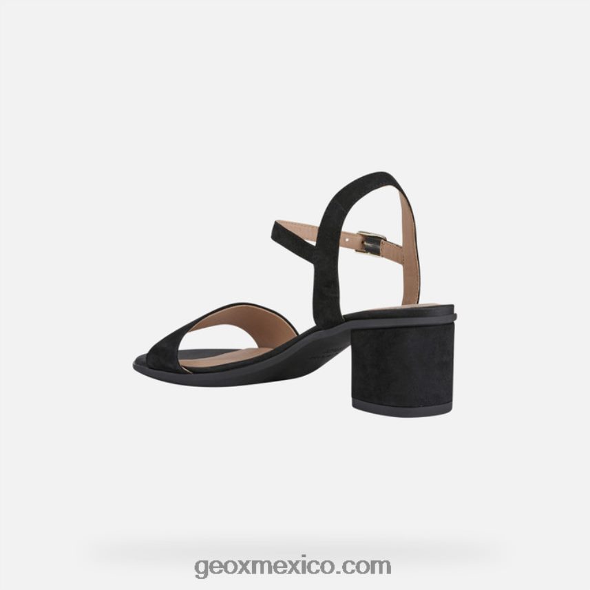 aurely 50 mujer negro Geox L846PZ2