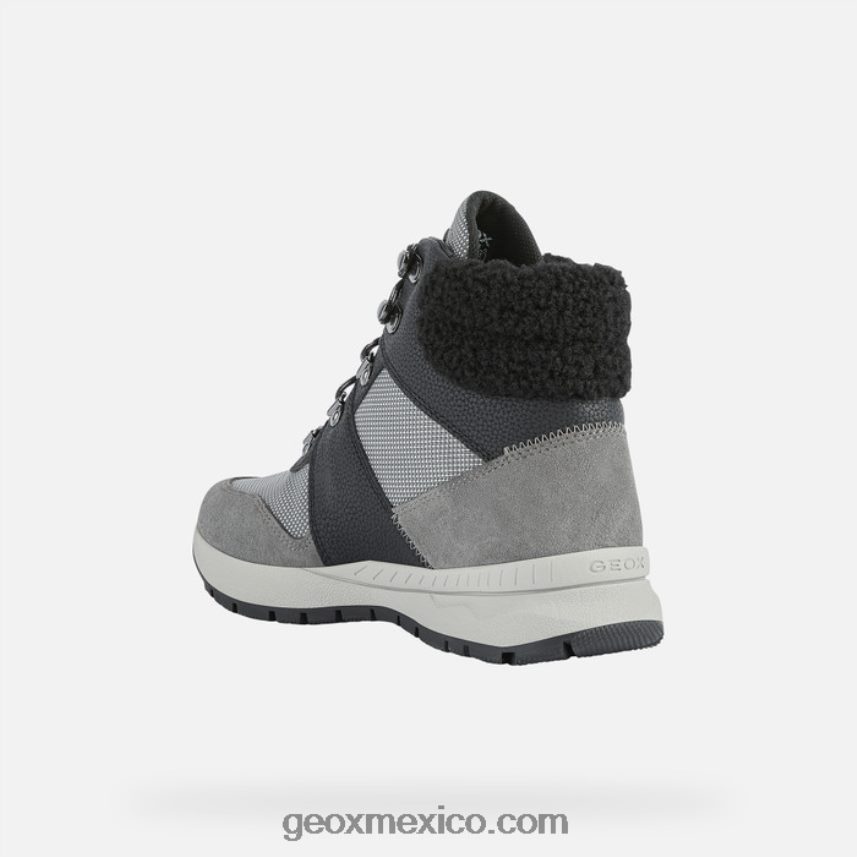 braies abx mujer gris oscuro Geox L846PZ225