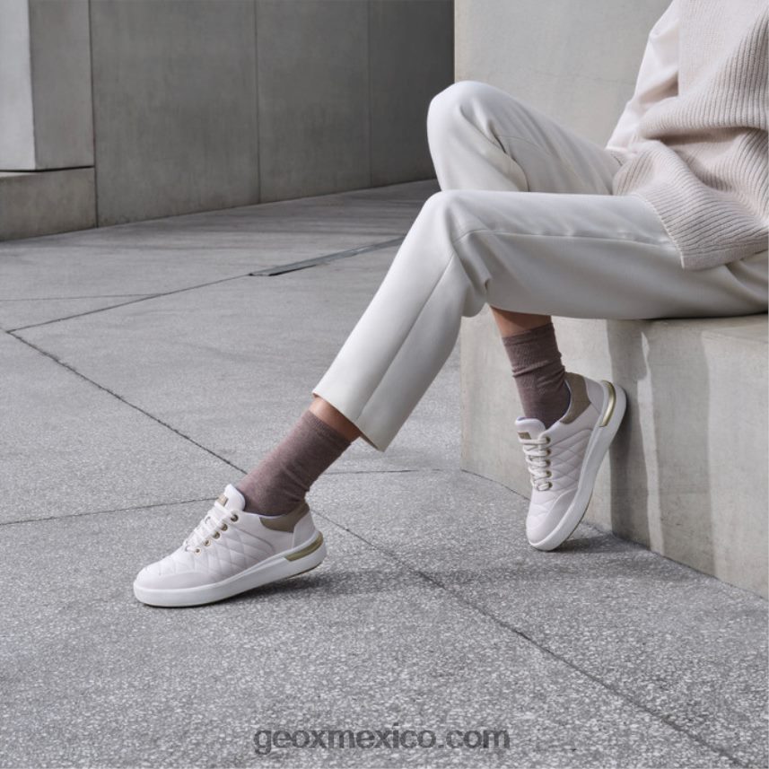 dalyla mujer blanco hueso/lt taupe Geox L846PZ437