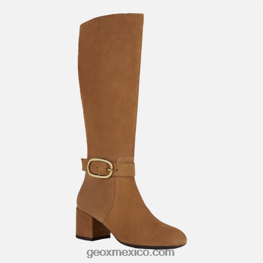 elena mujer coñac Geox L846PZ291