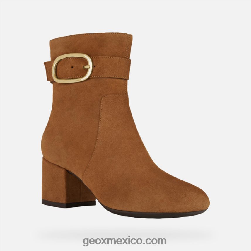 elena mujer coñac Geox L846PZ340