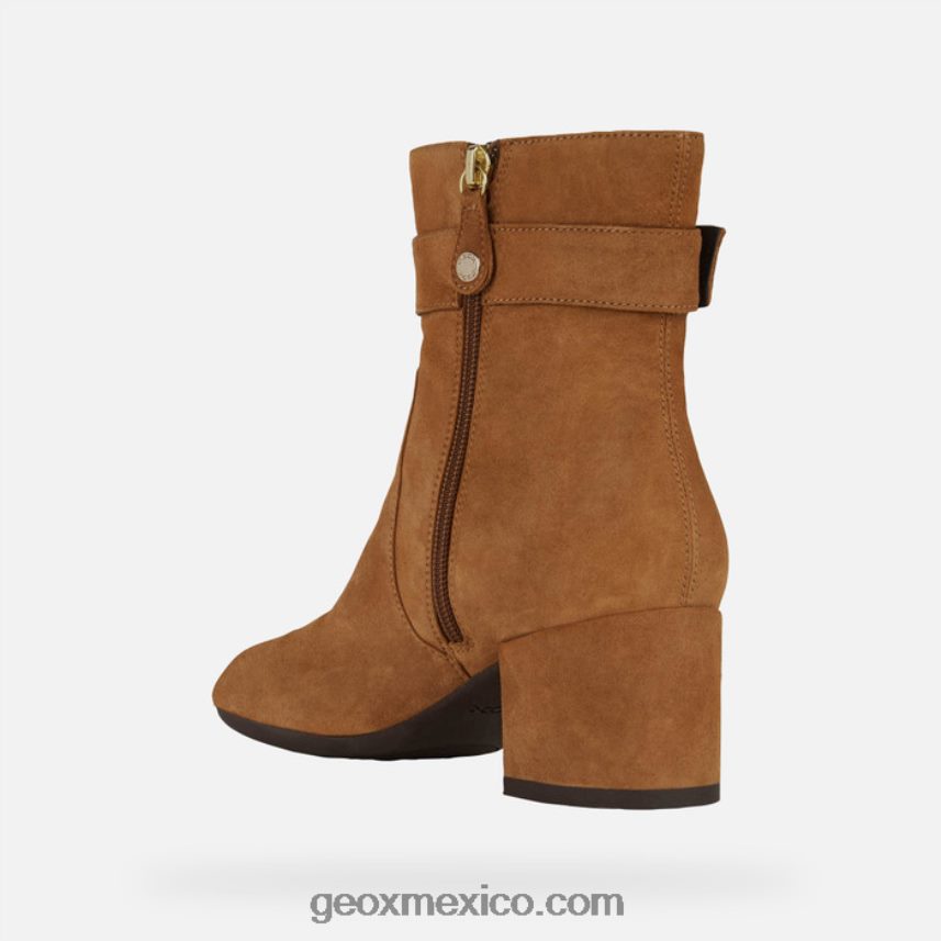 elena mujer coñac Geox L846PZ340
