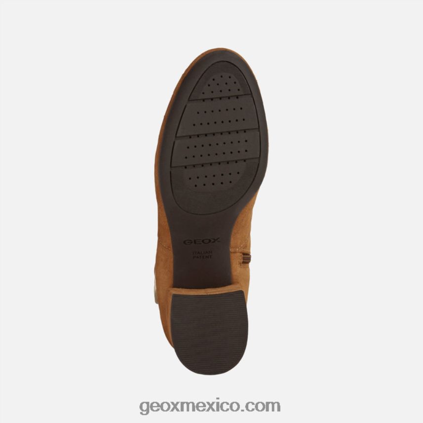 elena mujer coñac Geox L846PZ340