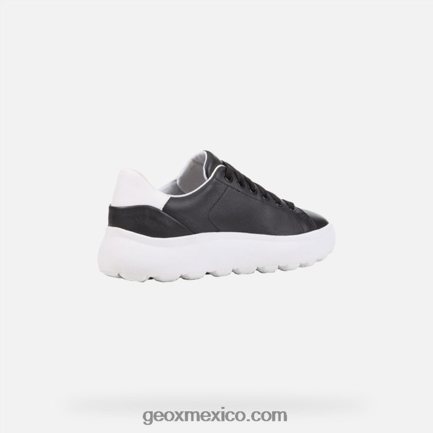 esferica ec41 mujer blanco negro Geox L846PZ85