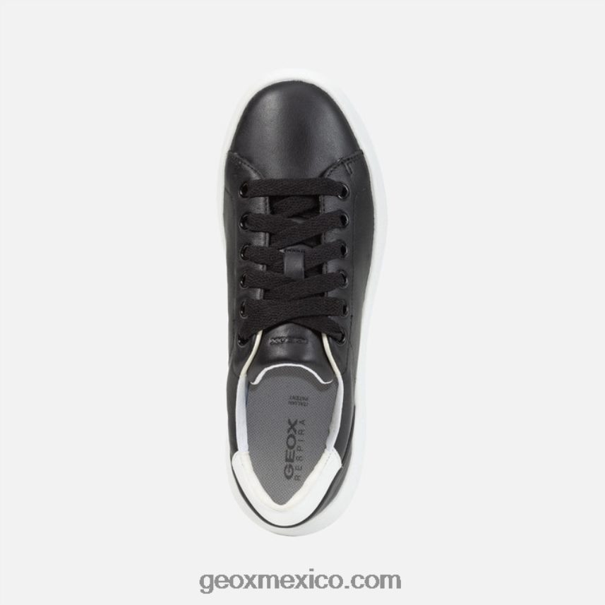 esferica ec41 mujer blanco negro Geox L846PZ85