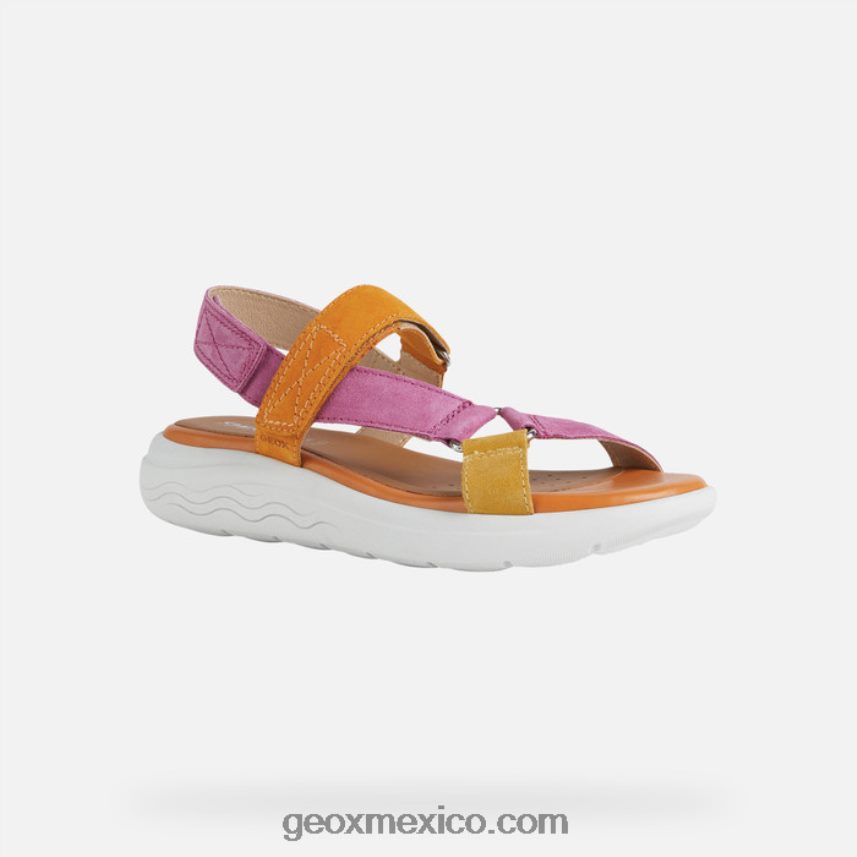 esferica ec5w mujer fucsia/naranja Geox L846PZ36
