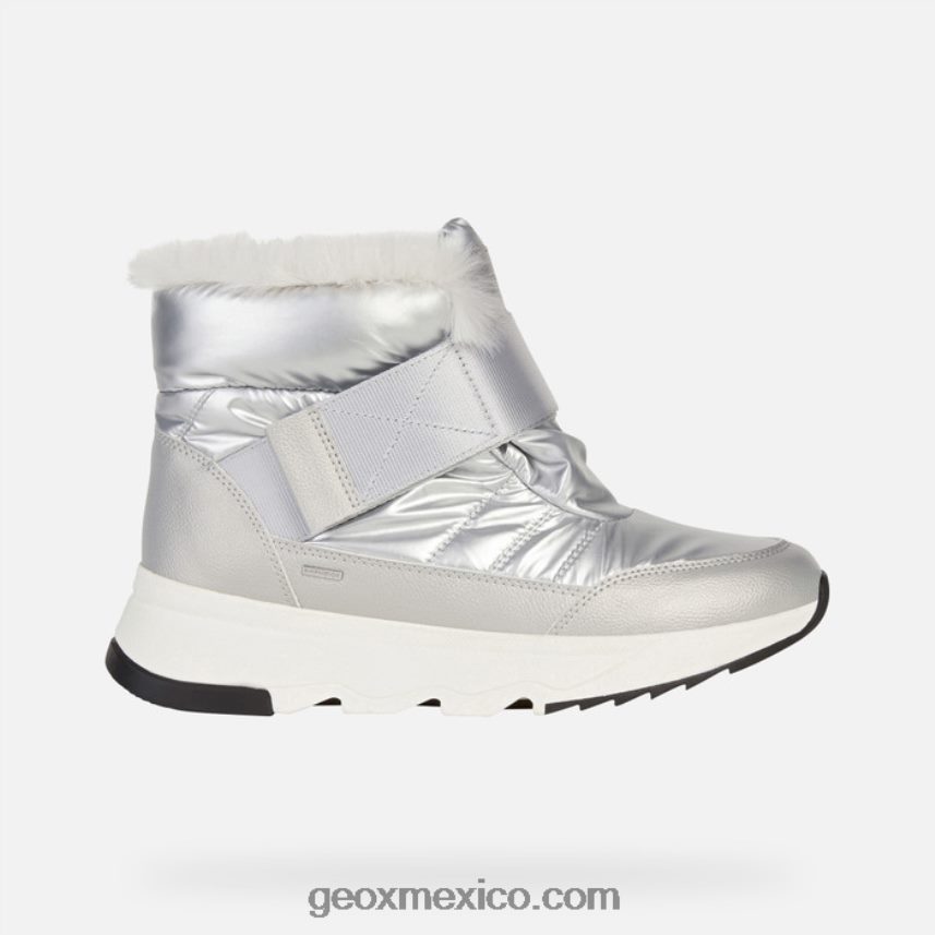 falena abx mujer plata/gris claro Geox L846PZ1703