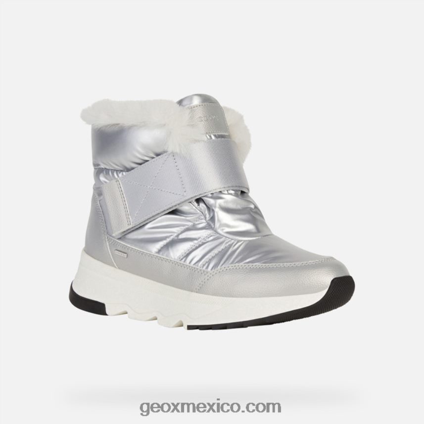 falena abx mujer plata/gris claro Geox L846PZ1703