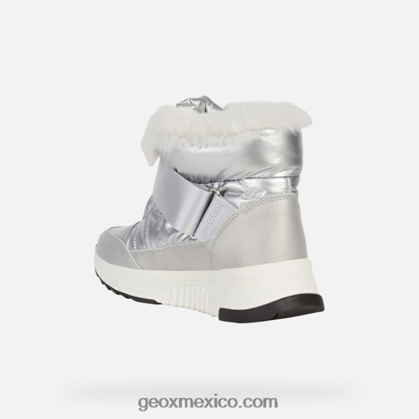 falena abx mujer plata/gris claro Geox L846PZ1703