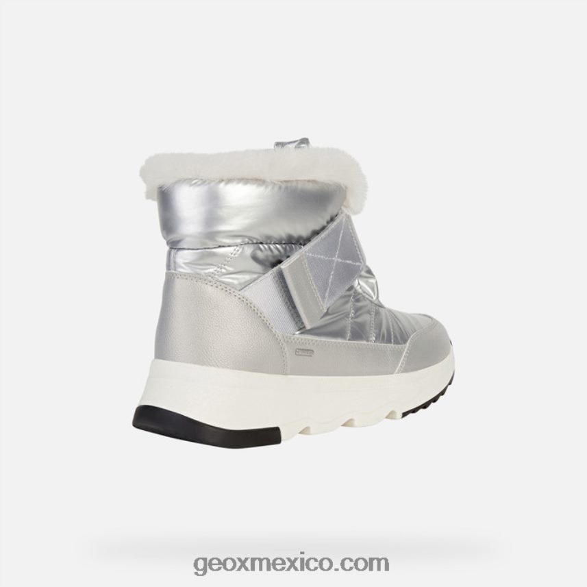 falena abx mujer plata/gris claro Geox L846PZ1703