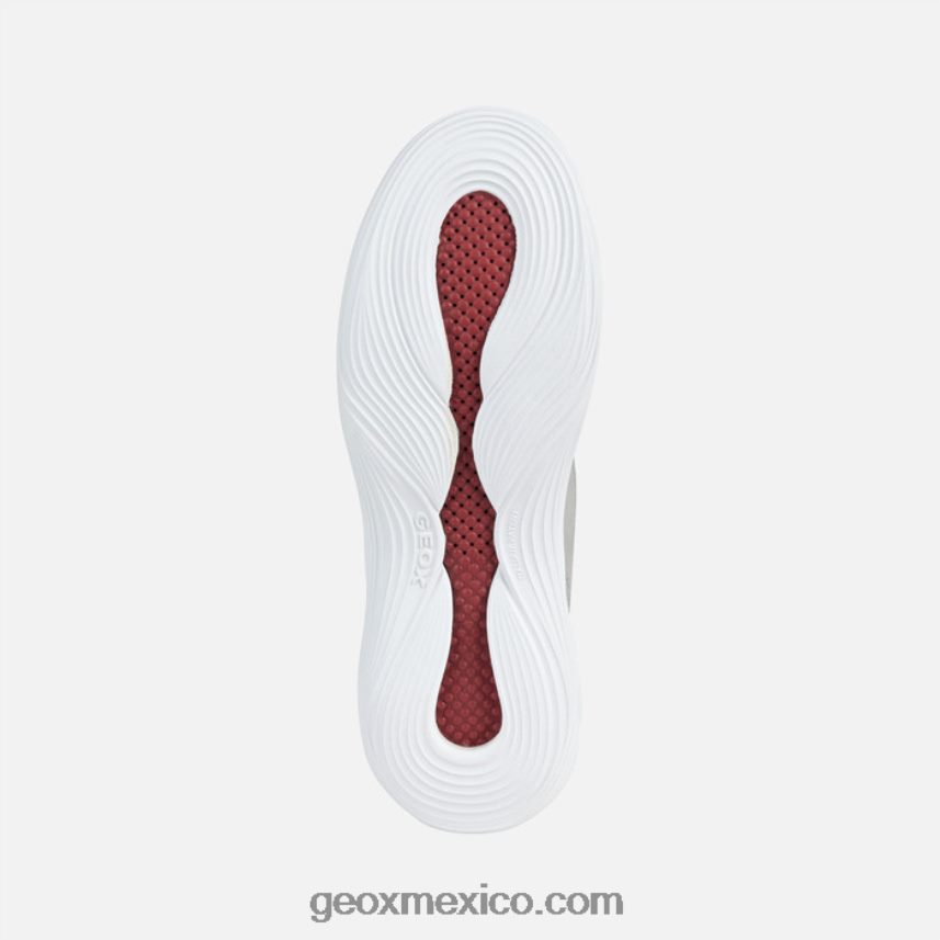 fluctis mujer gris claro/blanco Geox L846PZ90