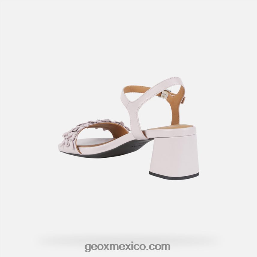 genziana mid mujer rosa antigua Geox L846PZ422