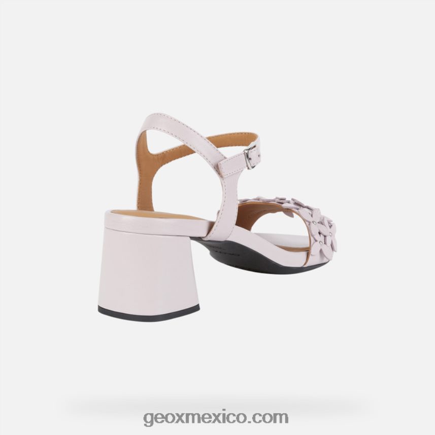 genziana mid mujer rosa antigua Geox L846PZ422