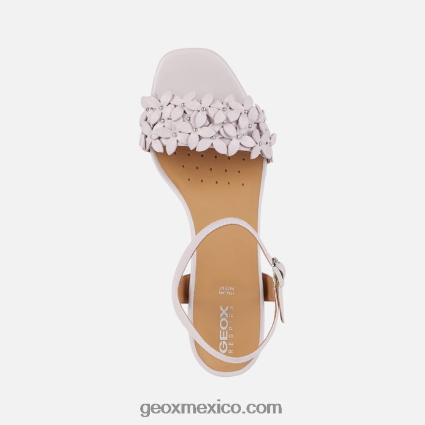 genziana mid mujer rosa antigua Geox L846PZ422