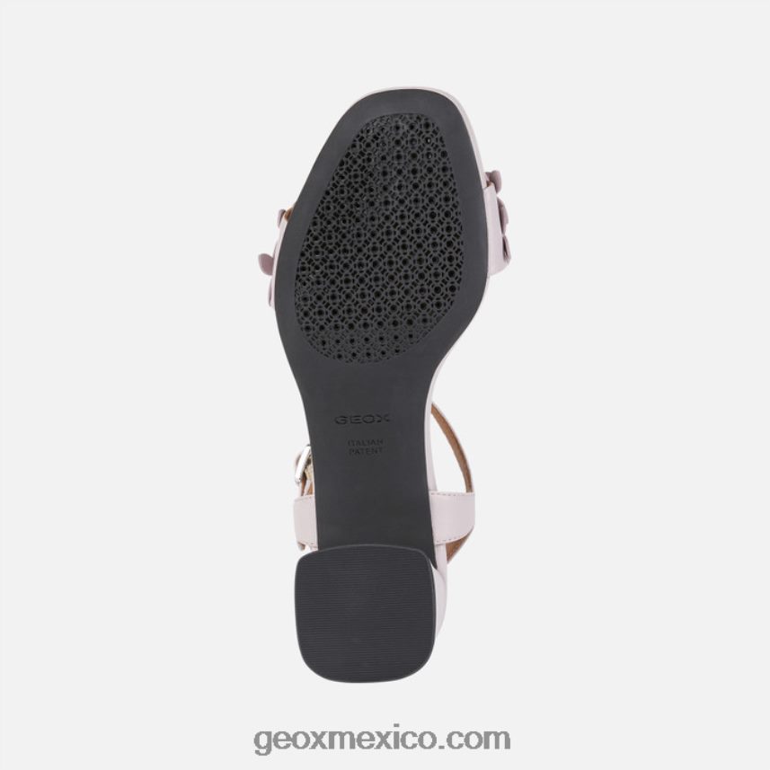 genziana mid mujer rosa antigua Geox L846PZ422