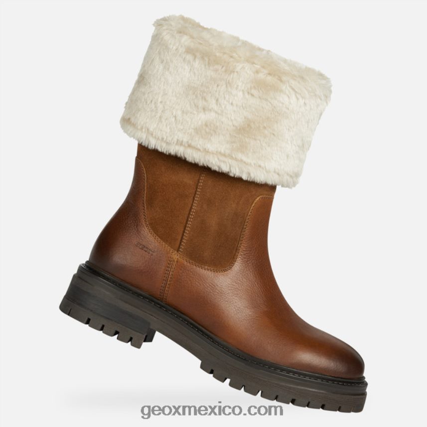 mujer iridea coñac Geox L846PZ221