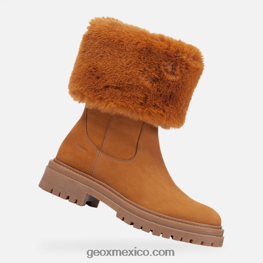 mujer iridea coñac Geox L846PZ361