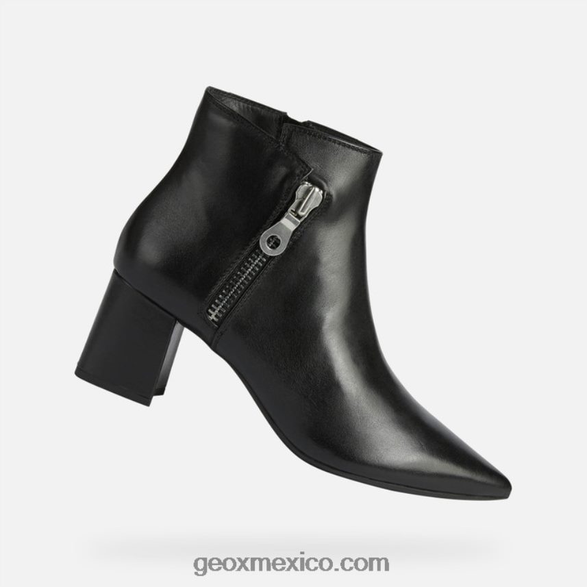 mujer grande negro Geox L846PZ404