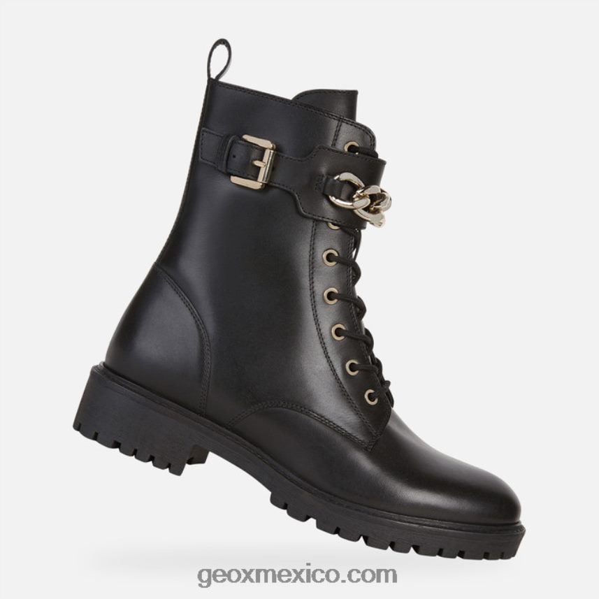 mujer hoara negro Geox L846PZ480