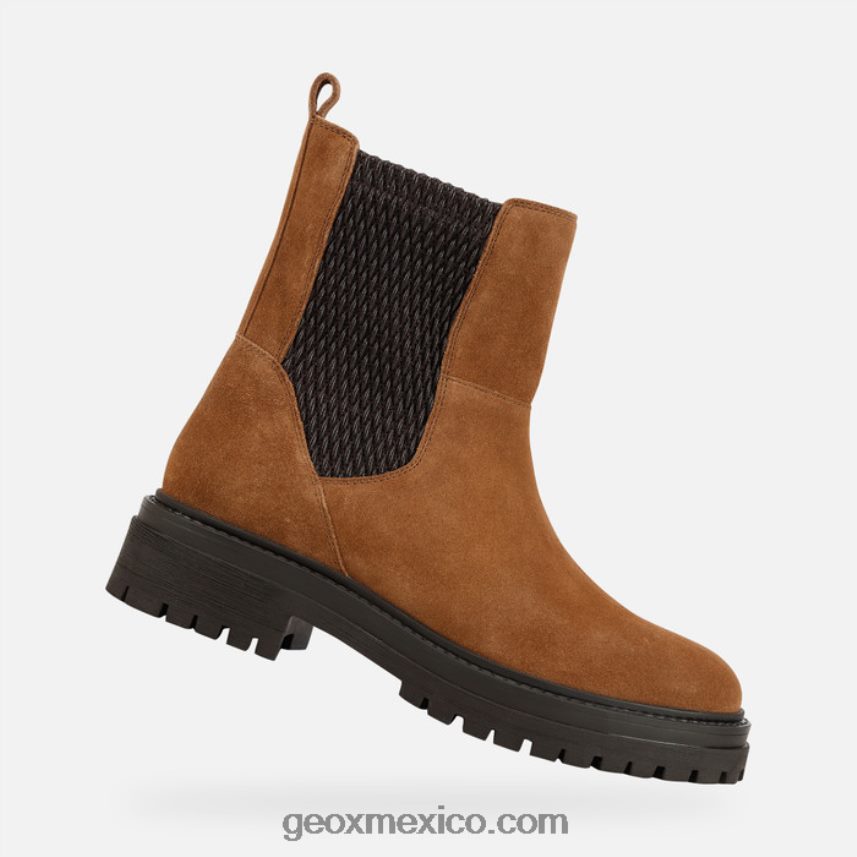 mujer iridea marrón/café Geox L846PZ303