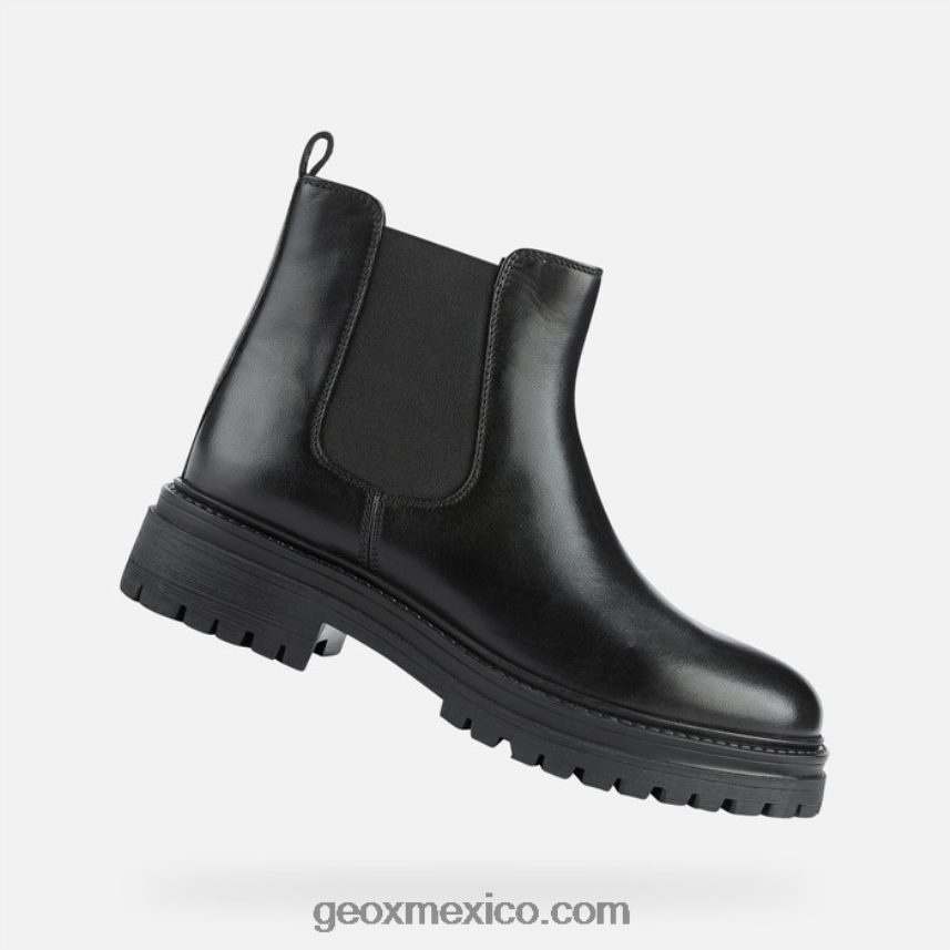 mujer iridea negro Geox L846PZ285