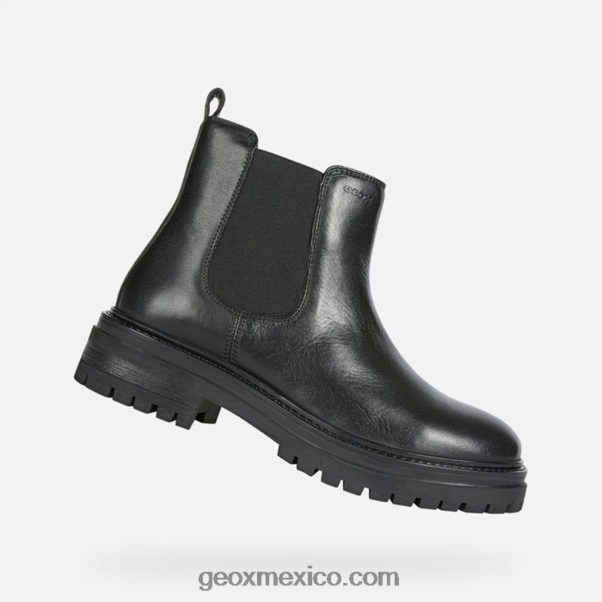 mujer iridea negro Geox L846PZ377