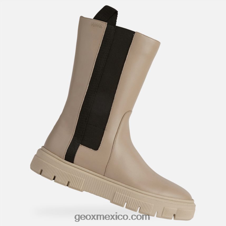 mujer isota marrón claro Geox L846PZ383