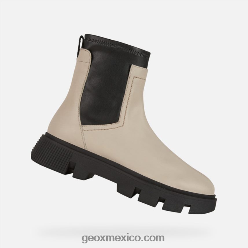 mujer vil marrón claro/negro Geox L846PZ255