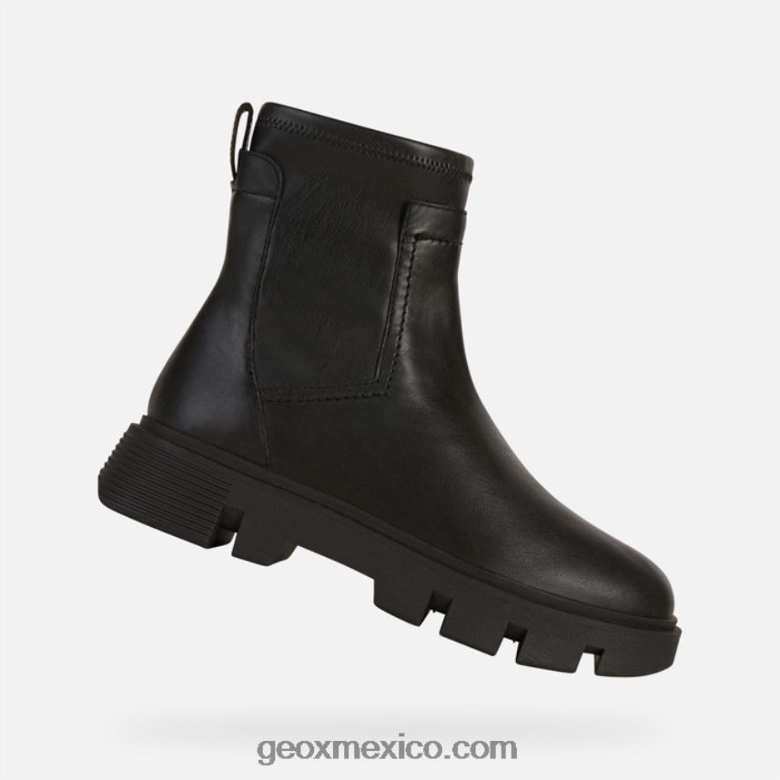 mujer vil negro Geox L846PZ256