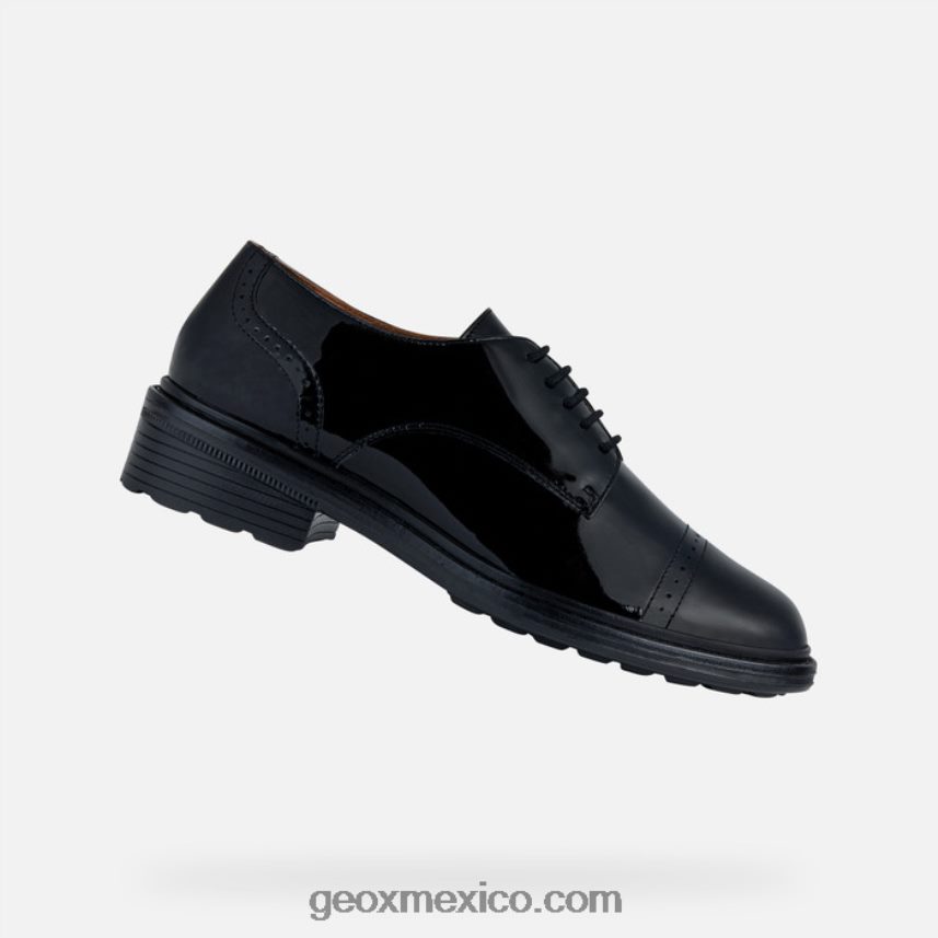 caminar placer mujer negro Geox L846PZ211