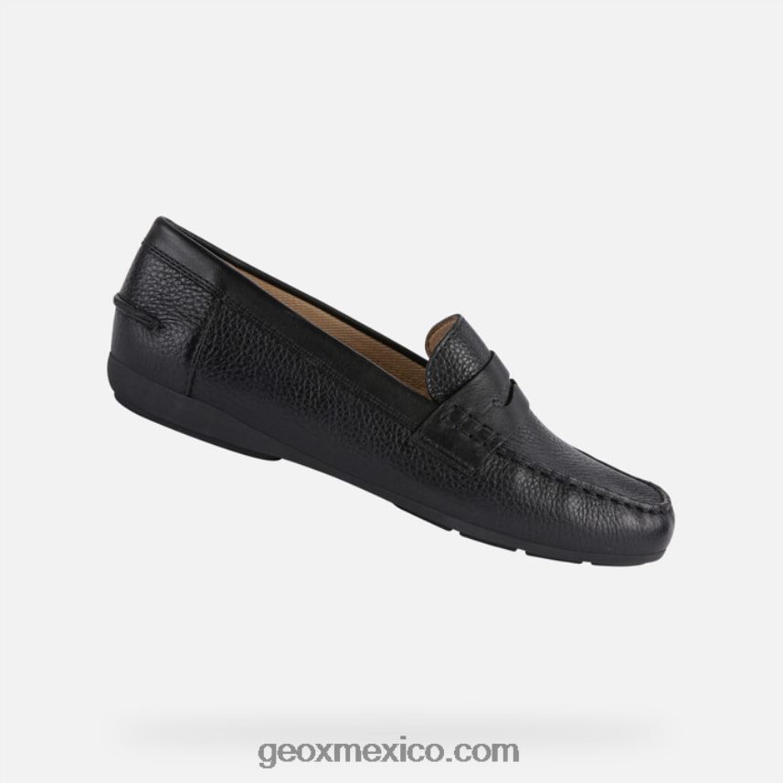 annytah moc mujer negro Geox L846PZ465