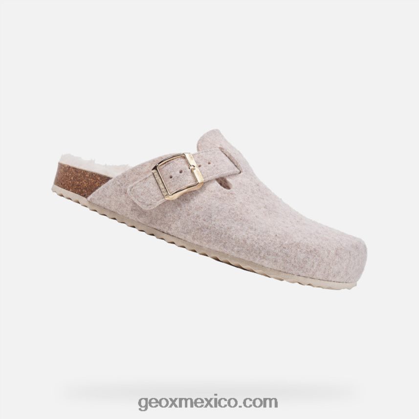 mujer brionia blanquecino Geox L846PZ115