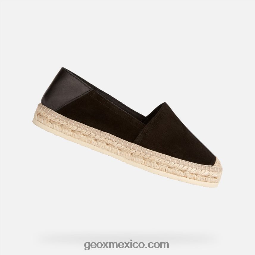 mujer lampedusa negro Geox L846PZ122