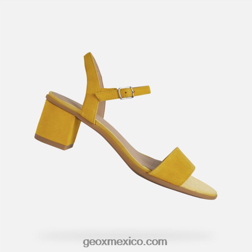 aurely 50 mujer amarillo oscuro Geox L846PZ1