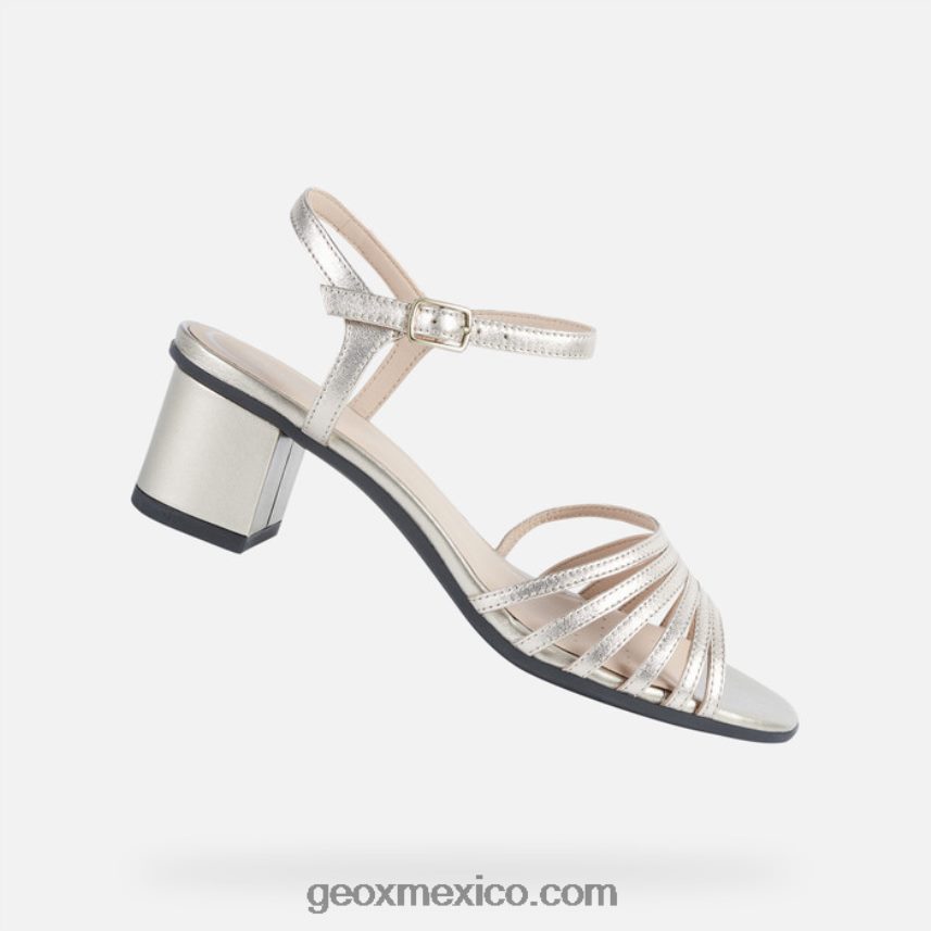 aurely 50 mujer champán Geox L846PZ433