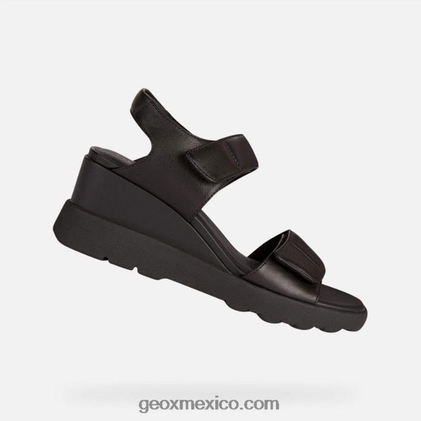 esferica ec6 mujer negro Geox L846PZ1667