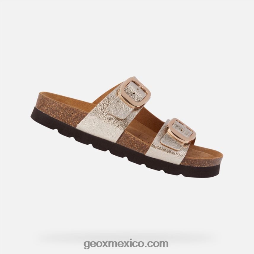 mujer alta brionia luz de oro Geox L846PZ1681