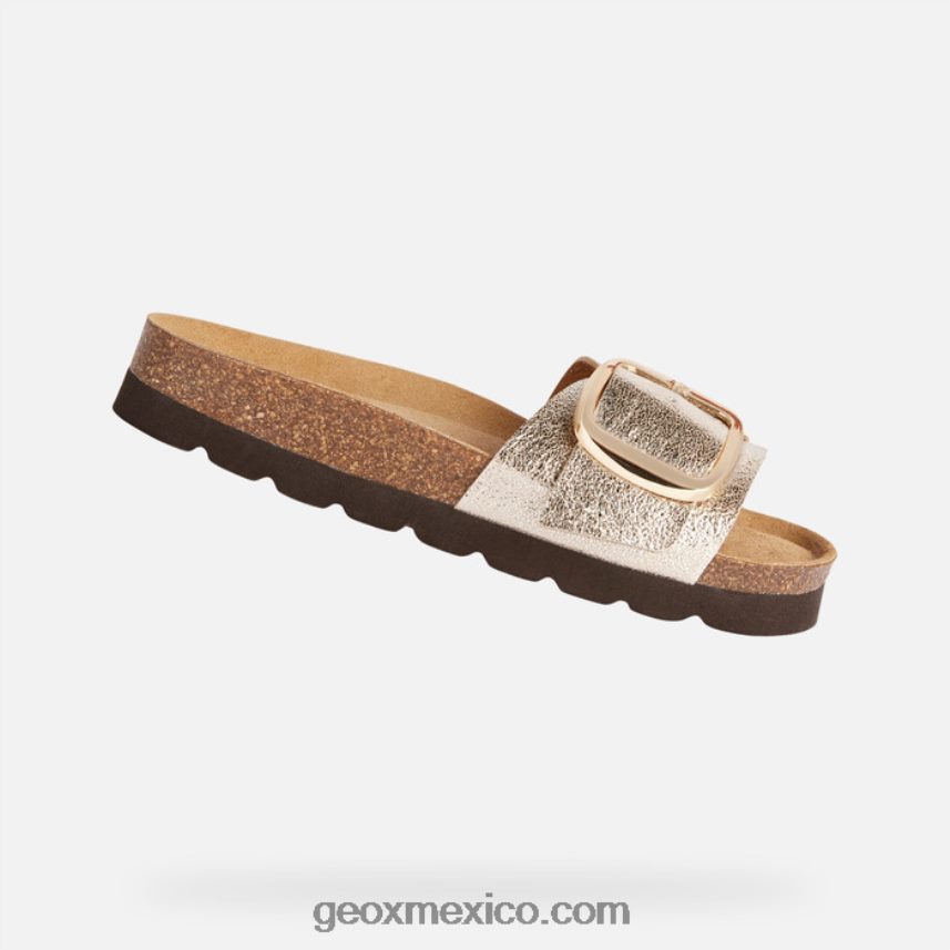 mujer alta brionia luz de oro Geox L846PZ1682