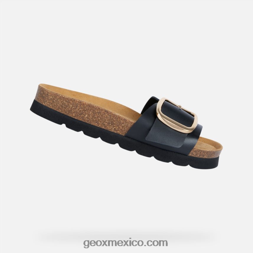 mujer alta brionia negro Geox L846PZ277